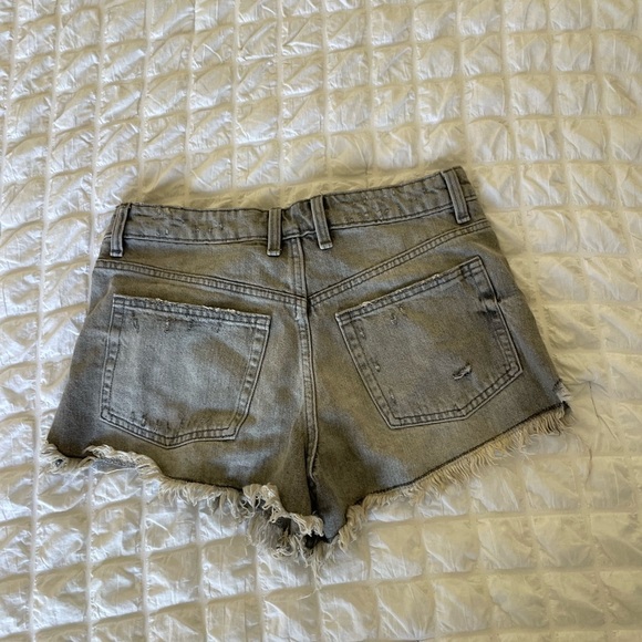 Zara gray denim shorts - Picture 7 of 8
